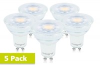 5x Integral GU10 LED spot 5,6 watt extra warm wit 2700K dimbaar