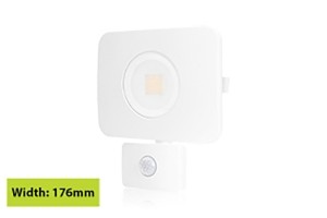 LED schijnwerper 30W 4000K en sensor IP64 wit