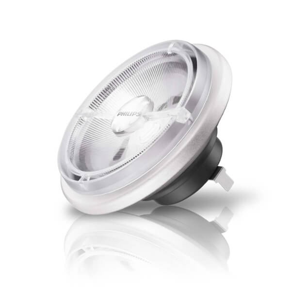 Philips G53 AR111 LED spot - 14,8 watt - 2700K - 875 lumen - 24° lichthoek - dimbaar