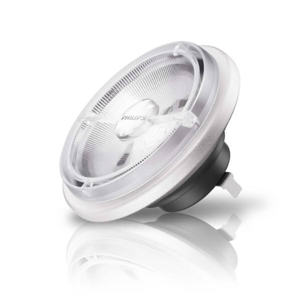 Philips G53 AR111 LED spot - 14,8 watt - 2700K - 875 lumen - 45° lichthoek - dimbaar