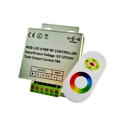 RGB-Controller Touch met Functieknoppen 12V/24V