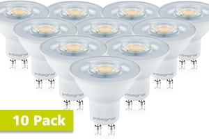 Kalmerend Thriller Verlichting Integral GU10 LED spot | Dimbaar | 5,5 watt | 2700K | 10 pak | Leds Refresh
