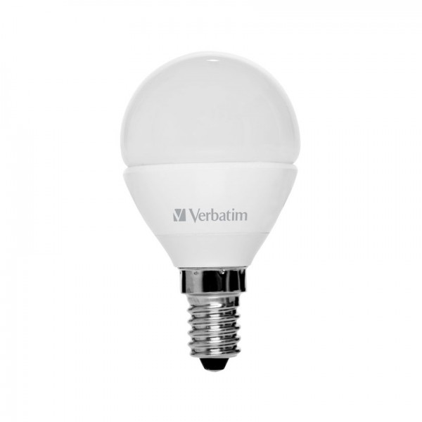 Verbatim LED Kogellamp E14 warm wit 3,5W