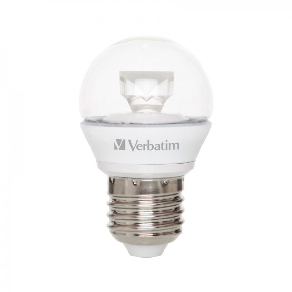 Verbatim LED Kogellamp E27 Warm wit 5,5W