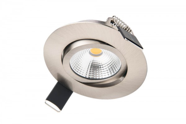 Integral LED - Inbouw spot - 6,5 watt - 3000K - 650 lumen - Dimbaar - Kantelbaar - RVS