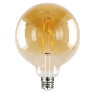 Integral G125 LED Globe retro 2,5 watt flame 1800K