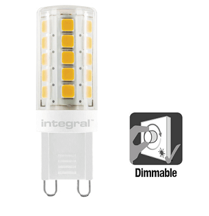 Integral G9 LED 3 watt neutraal wit 4000K dimbaar