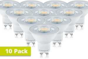 nep uitvinding Glad Integral GU10 LED spot | Dimbaar | 5,5 watt | 2700K | 10 pak | Leds Refresh