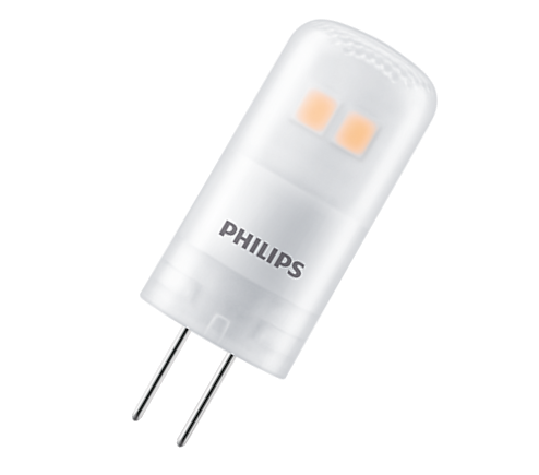 Philips - G4 LED - 1 watt - 2700K - 115 lumen - niet dimbaar FRONT