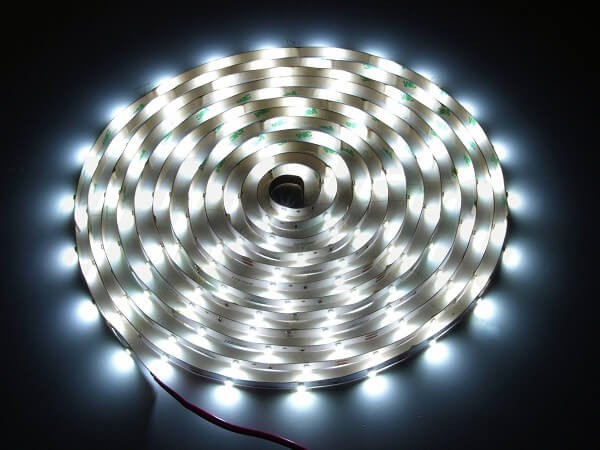 LED strip 12V 30 led's per meter 6500K daglicht wit IP20