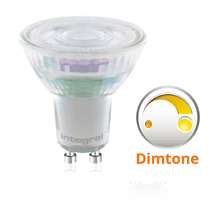 Integral GU10 LED spot 4,6 watt dimtone 1800K - 2700K