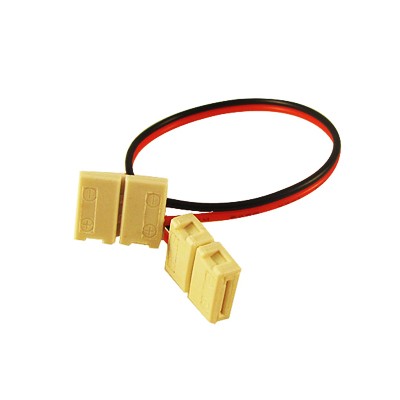 LED-strip Connector 8mm tweezijdig snoer