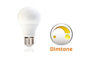 Integral E27 LED lamp | 9,5W | 1800K - 2700K | Frosted | Dimtone | Leds  Refresh