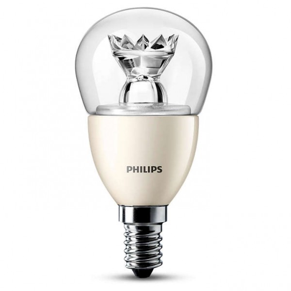 Philips E14 LED kogellamp 6W warmwit dimbaar