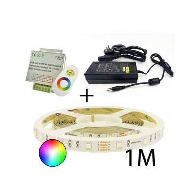 Plug-and-Play LED-strip RGB 1m