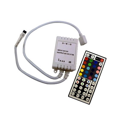 RGB-Controller 44 knoppen + Voeding 12V