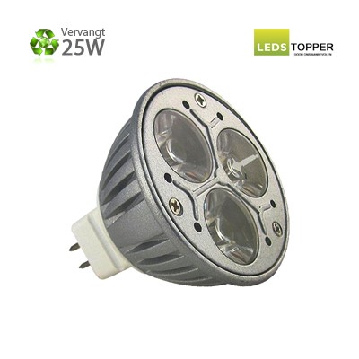 LED spot GU5.3 3000K of 6500K 3W