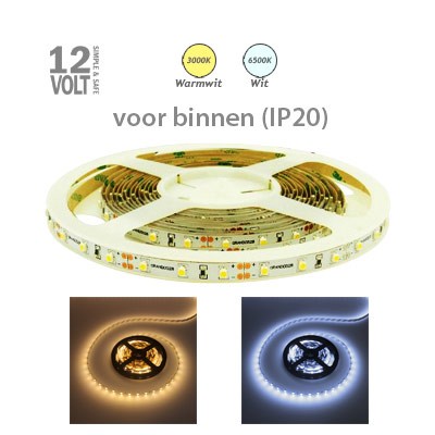 LED-strip IP20 60x3528 (sterk)