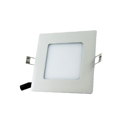 Platte LED Downlighter vierkant 6 watt