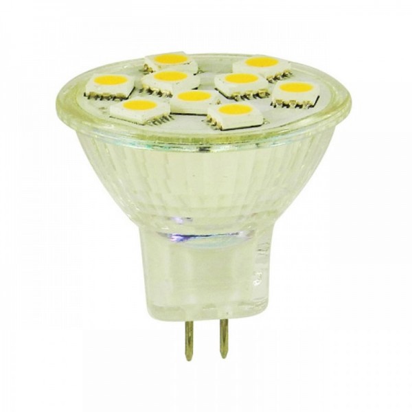 LED Spot GU4/MR11 Warm wit 1,5W 10-30v