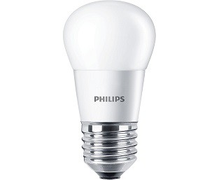 Philips LED kogellamp 2,8 watt extra warm wit 2700K frosted cover