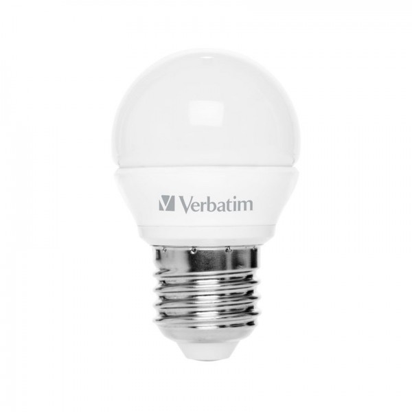 Verbatim LED Kogellamp E27 warm wit 3,5W