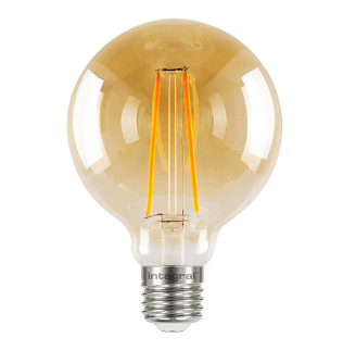 Integral G95 LED Globe retro 2,5 watt flame 1800K