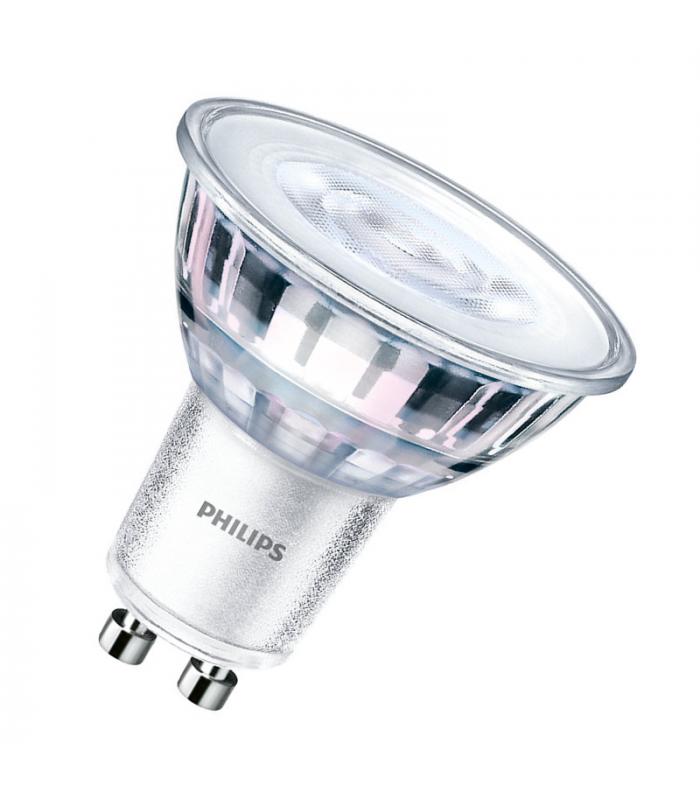 Bonus Mijlpaal grijs Philips Corepro GU10 LED | 3000K | 3,5 watt | 36° | Niet dimbaar | Leds  Refresh